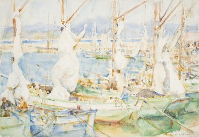 St. Tropez by Henry Scott Tuke